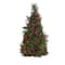 2ft. Pre-Lit Mixed Berry & Pine Cone Artificial Christmas Tree with Clear LED Lights